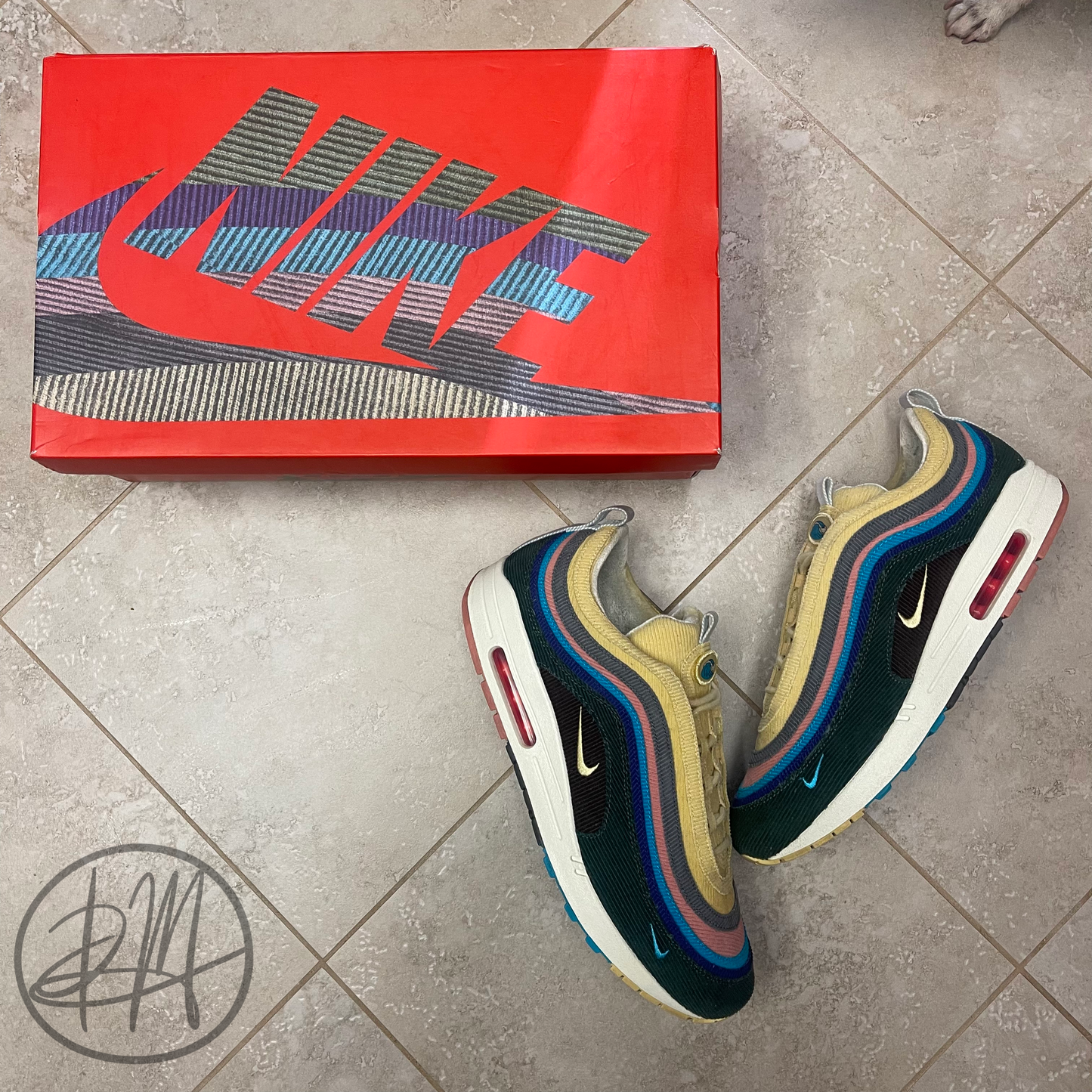 2018 Nike Air Max 1/97 Sean Wotherspoon (Extra Laces Only)