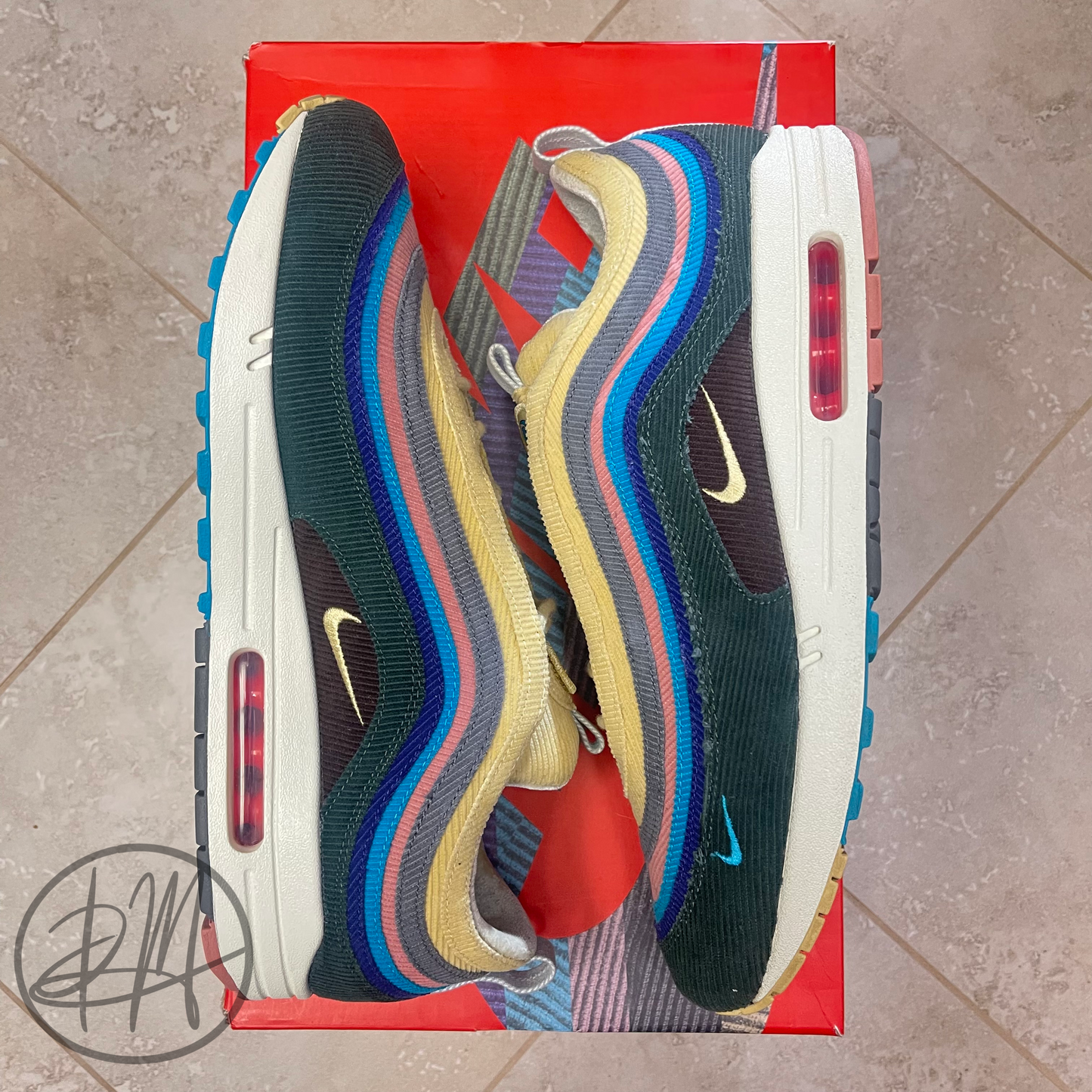 2018 Nike Air Max 1/97 Sean Wotherspoon (Extra Laces Only)