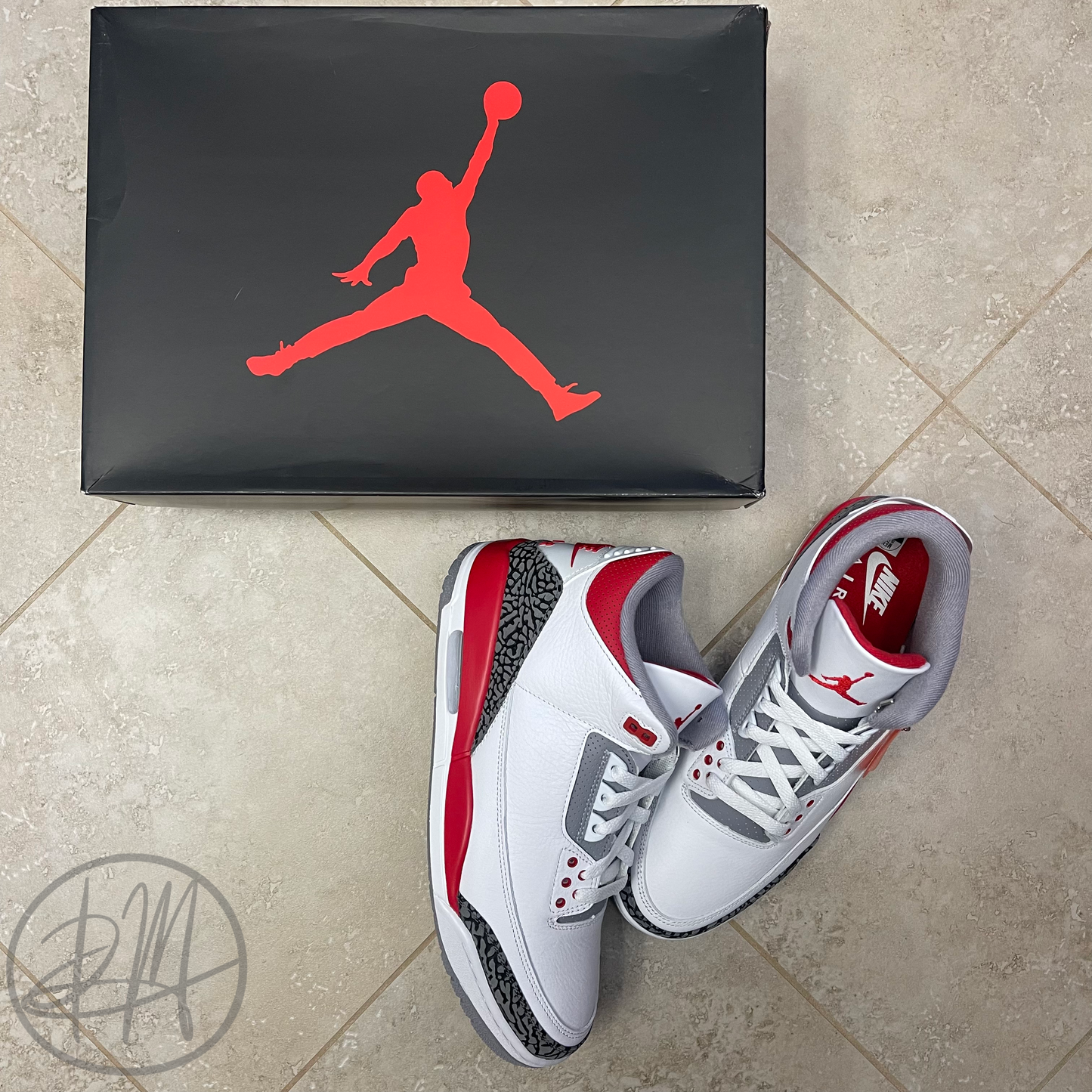 2022 Air Jordan 3 Fire Red