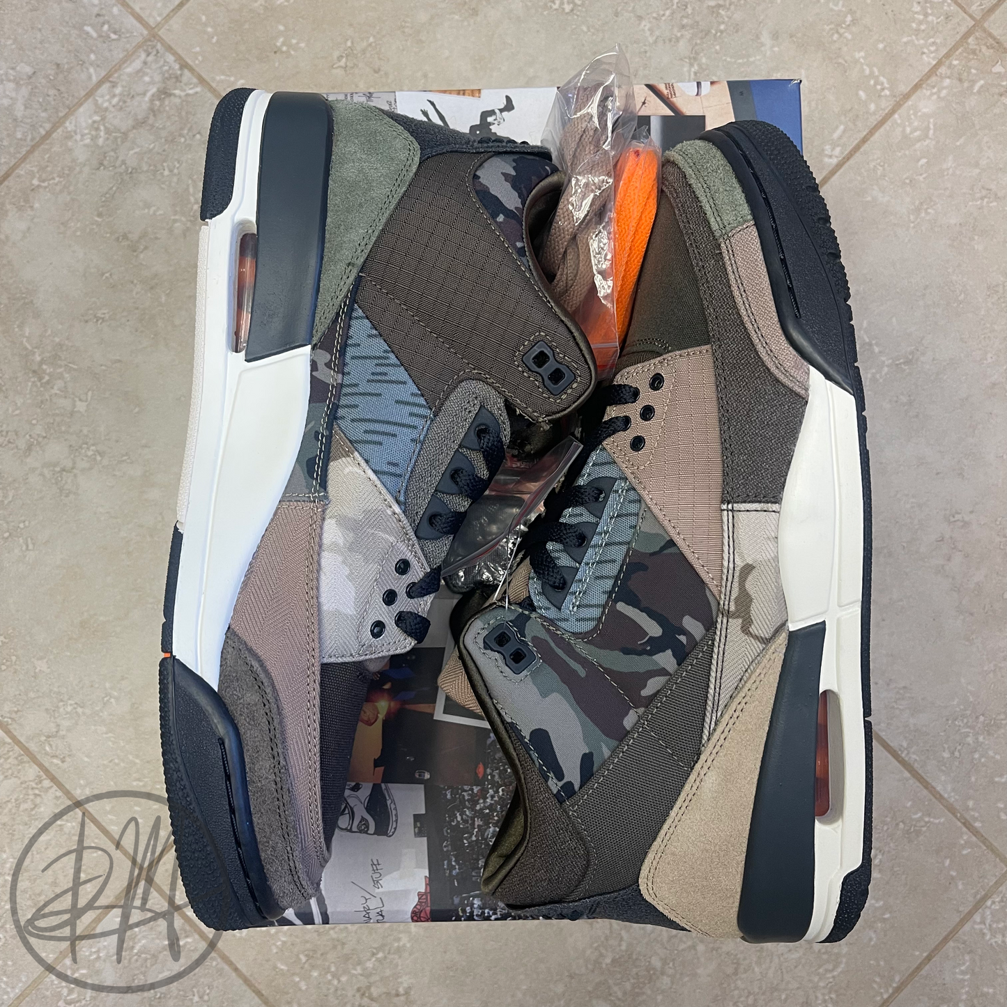 2021 Air Jordan 3 Patchwork