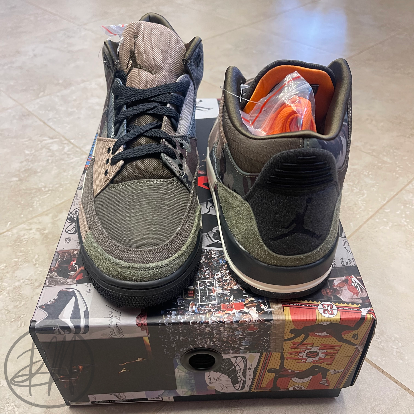 2021 Air Jordan 3 Patchwork