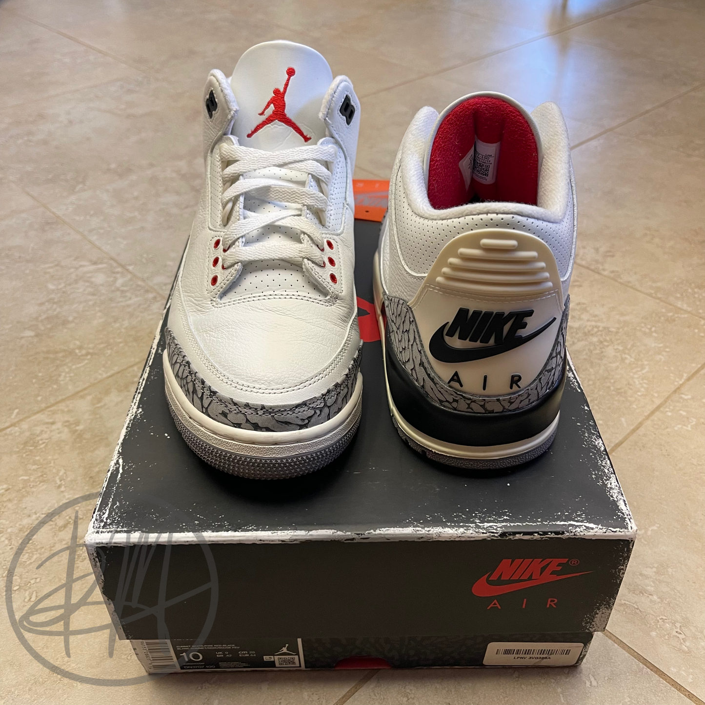 2023 Air Jordan 3 Retro 'White Cement Reimagined'