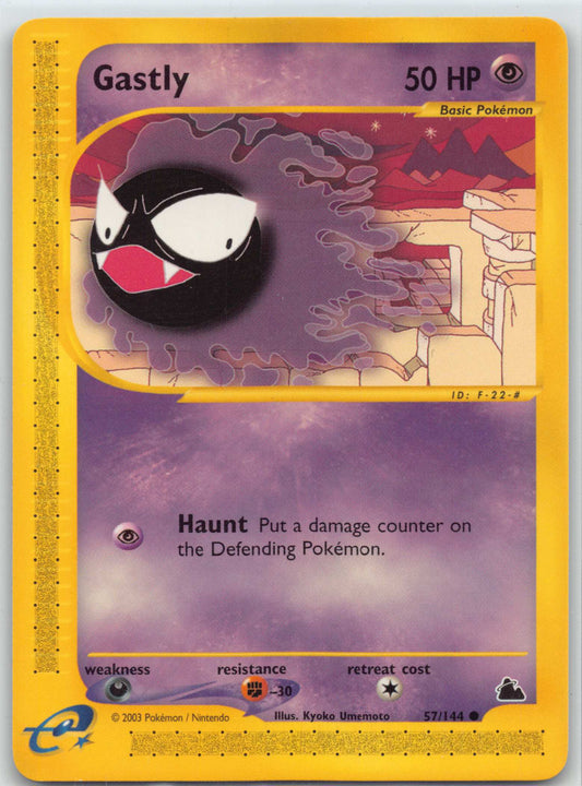 2003 Pokemon Skyridge Gastly 57/144 Skyridge