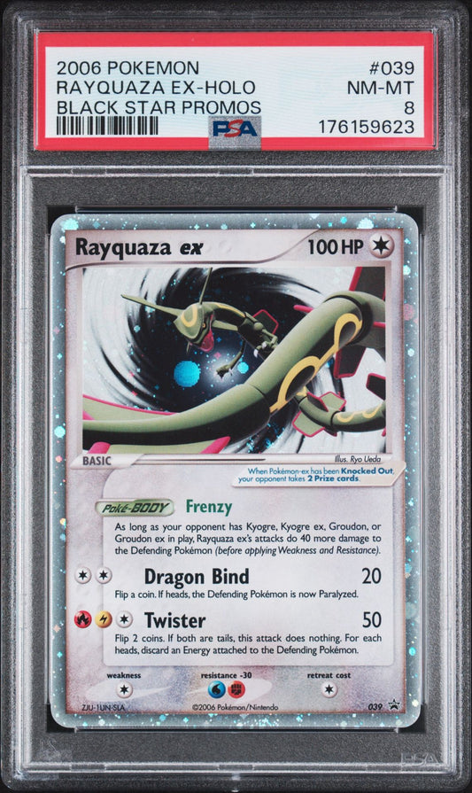 2006 POKEMON NINTENDO BLACK STAR PROMOS PSA 8